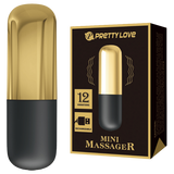 Rechargeable Mini Massager With Twelve Vibration Functions And Compact Egg Design - Versatile Egg Vibrator > Vibrators > Mini Vibrators - Tophatter Daily Deals