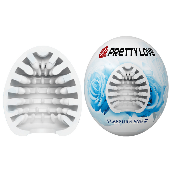 Pleasure Egg – Soft Ribbed Stroker Sleeve > Sex Toys For Men > Masturbators Cup - Tophatter Daily Deals