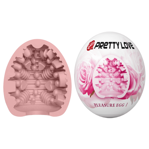 Pleasure Egg – Soft Ribbed Stroker Sleeve > Sex Toys For Men > Masturbators Cup - Tophatter Daily Deals