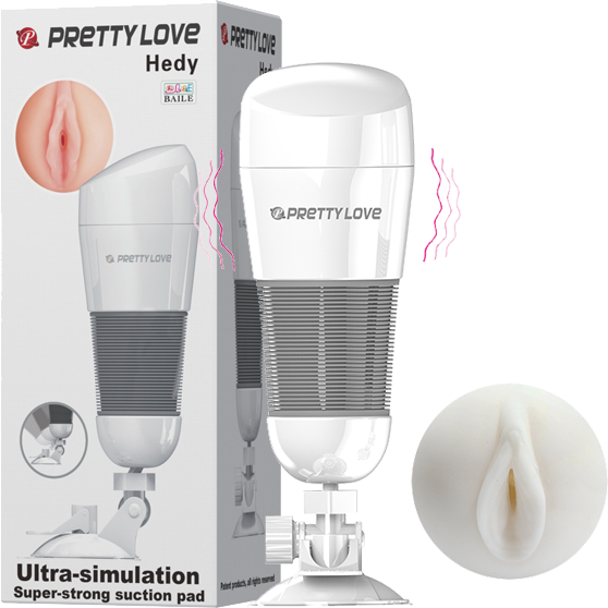 Pretty Love Hedy Ultra Stimulation – Vibrating Male Masturbator > Sex Toys For Men > Masturbators > Vibrating - Tophatter Daily Deals