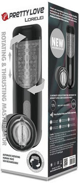 Pretty Love Lorelei – Rotating and Thrusting Male Masturbator with 10 Speeds > Sex Toys For Men > Masturbators > Vibrating - Tophatter Daily Deals