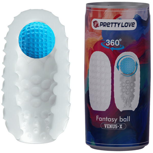 Venus-X Magic Ball – Textured Sleeve Masturbator > Sex Toys For Men > Masturbators Cup - Tophatter Daily Deals