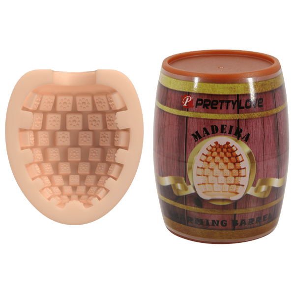 Charming Barrel Masturbator – Soft Realistic TPR Portable Male Masturbator > Sex Toys For Men > Masturbators Cup - Tophatter Daily Deals