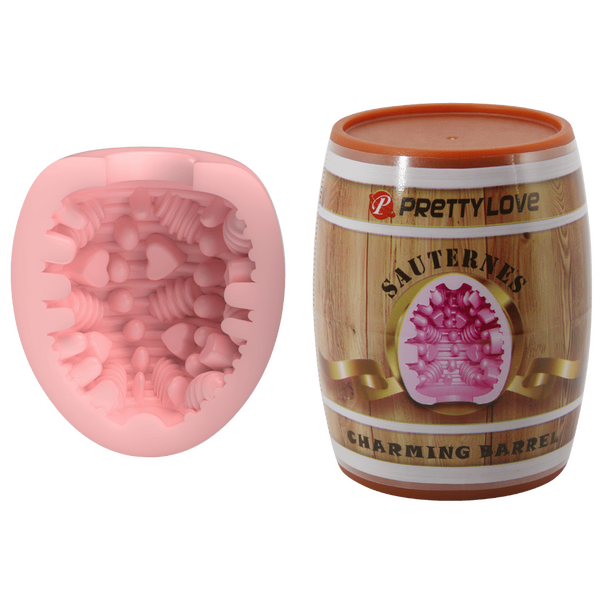 Charming Barrel Masturbator – Soft Realistic TPR Portable Male Masturbator > Sex Toys For Men > Masturbators Cup - Tophatter Daily Deals