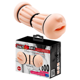 Nancy Pocket Pussy – Double Ended Ribbed Masturbator Sleeve > Sex Toys For Men > Masturbators > Manual - Tophatter Daily Deals