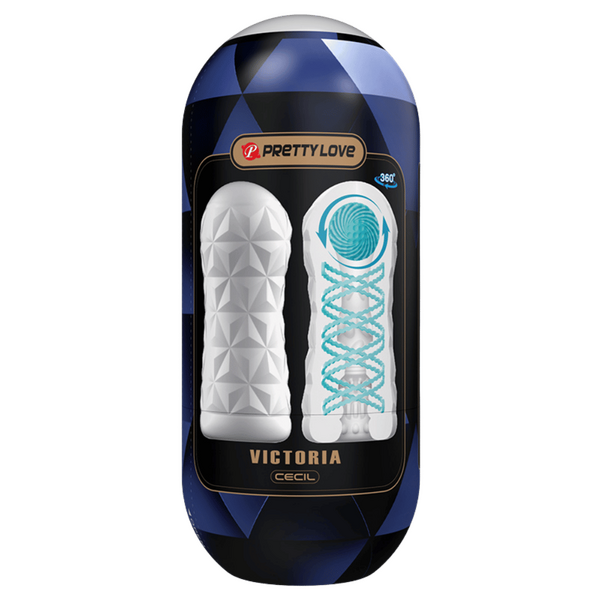 Victoria Masturbator Sleeve – Reusable Stimulation Sleeve with Coil and Ball > Sex Toys For Men > Masturbators Cup - Tophatter Daily Deals