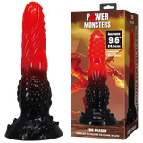 Fire Dragon 9.6 Inch – Rippled Texture Dildo with Suction Base > Dildos > Fantasy - Tophatter Daily Deals