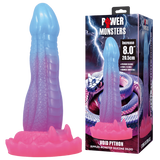 Void Python 8 Inch – Textured Silicone Dildo with Suction Base > Dildos > Fantasy - Tophatter Daily Deals