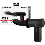 Super Power Thrusting Massage Gun – Powerful Motor Massage Gun with 5 Settings and Replaceable Head > Vibrators > Unconventional - Tophatter Daily Deals
