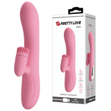 Chris Rechargeable Rotating Tongue Rabbit Vibrator > Vibrators > Ladies > Rabbit Multi - Tophatter Daily Deals