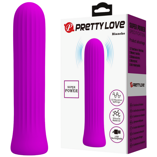 Pretty Love Rechargeable Silicone Vibrator – 12 Vibration Speeds Rechargeable Vibrator > Vibrators > Standard Vibrators - Tophatter Daily Deals
