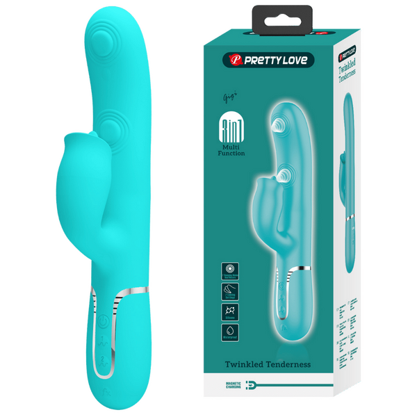 Pretty Love Gigi 3in1 – Multi-Function Rabbit Vibrator with Dual Stimulation > Vibrators > Ladies > Rabbit - Tophatter Daily Deals