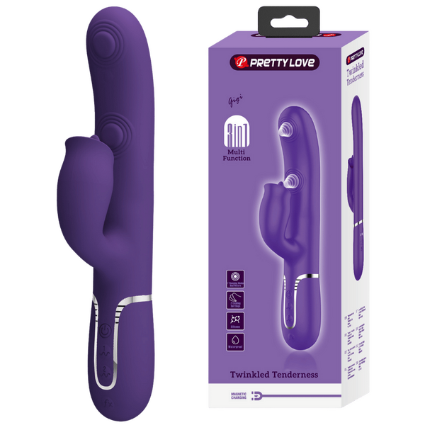 Pretty Love Gigi – 3-in-1 Multi-Function Rabbit Vibrator with 7 Settings > Vibrators > Ladies > Rabbit - Tophatter Daily Deals