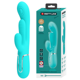 Shania 4in1 Multi-Function Rabbit Vibrator – Velvet Silicone 7 Vibration Settings > Vibrators > Ladies > Rabbit - Tophatter Daily Deals