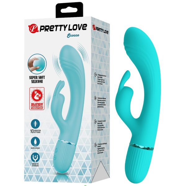 Scocco Super Soft Silicone Dual Motor – Rabbit Vibrator > Vibrators > Ladies > Rabbit - Tophatter Daily Deals