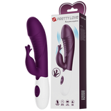 Rasmussen Dual Stimulator – G-Spot and Clitoral Vibrator with 30 Frequencies > Vibrators > Ladies > Rabbit - Tophatter Daily Deals