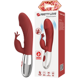 Rasmussen Rechargeable Dual-Motor Silky Silicone G-Spot and Clitoral Vibrator > Vibrators > Ladies > Rabbit - Tophatter Daily Deals