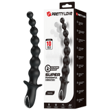 Rigdon – Rechargeable 10-Function Vibrating Bullet Anal Toy with Smooth Silicone Finish > Vibrators > Mini Vibrators - Tophatter Daily Deals