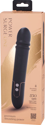 Power Surge One – Waterproof Silicone Thrusting Vibrator with USB Charging > Sex Toys For Ladies > G-Spot Vibrators - Tophatter Daily Deals