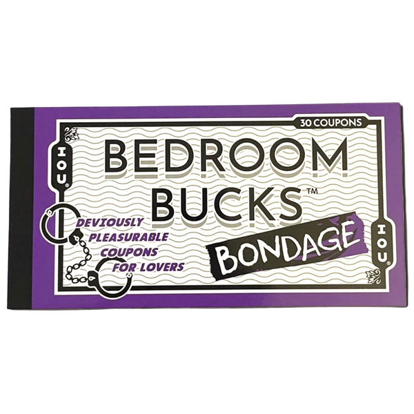 Bedroom Bucks - 30 Bondage Themed IOU Coupons > Novelties > Gag Gifts - Tophatter Daily Deals