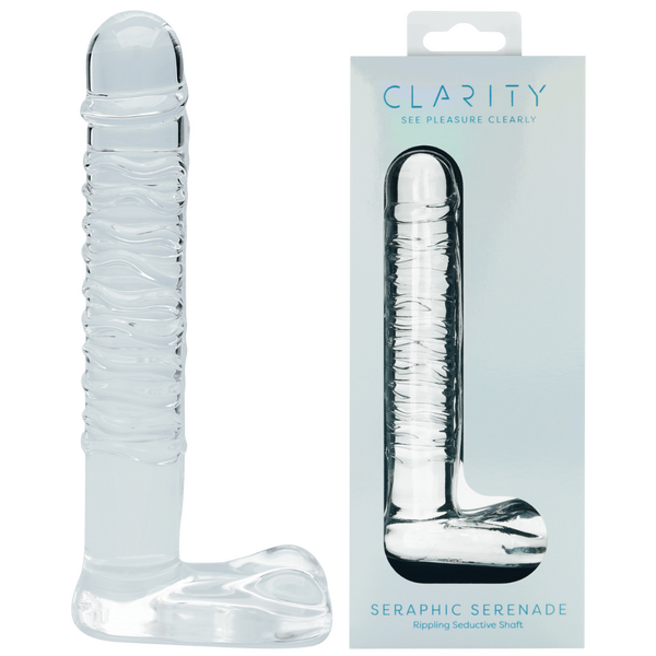 Seraphic Serenade – Hand-Blown 5.7 Inch Sculpted Glass Dildo > Glass > Dildos - Tophatter Daily Deals