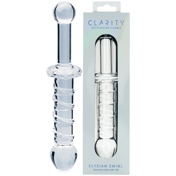Elysian Swirl – Handblown Borosilicate Glass 5.6 Inch Dildo > Glass > Dildos - Tophatter Daily Deals