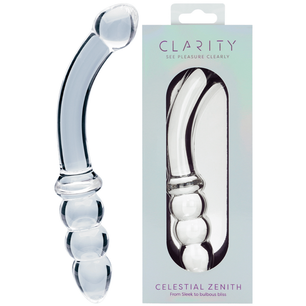 Celestial Zenith – 6.5 Inch Double-Ended Borosilicate Glass Dildo > Glass > Dildos - Tophatter Daily Deals