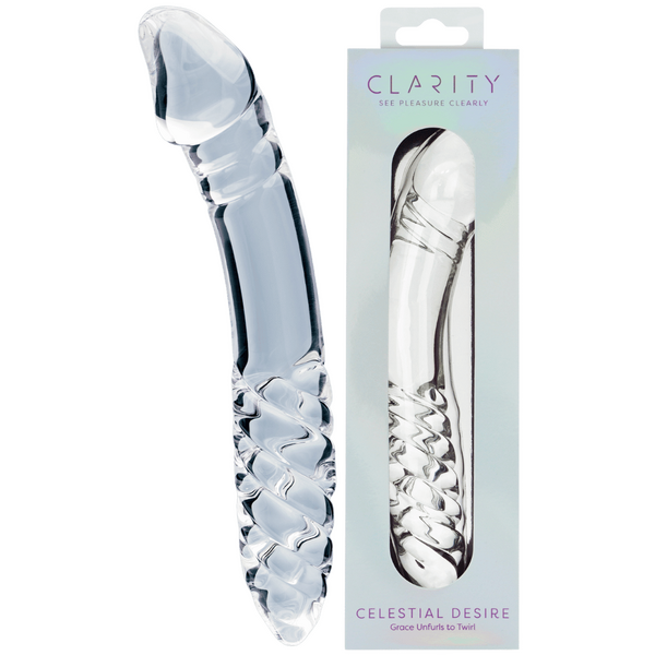 Celestial Desire – 7.4 Inch Double-Ended Borosilicate Glass Dildo > Glass > Dildos - Tophatter Daily Deals