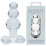 Utopian Reverie – Handcrafted 3.6 Inch Glass Anal Beads Toy > Glass > Dildos - Tophatter Daily Deals