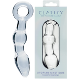 Utopian Mystique – 5.2 Inch Ribbed Glass Anal Dildo > Glass > Dildos - Tophatter Daily Deals