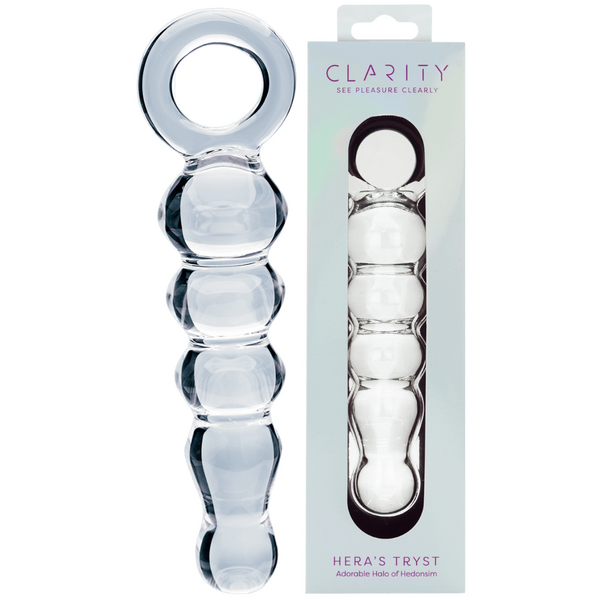 Hera's Tryst – 4.9 Inch Handblown Borosilicate Glass Dildo > Glass > Dildos - Tophatter Daily Deals