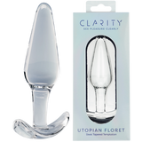 Utopian Floret – Handcrafted 4.3 Inch Glass Butt Plug > Glass > Toys - Tophatter Daily Deals