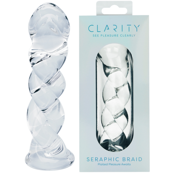 Seraphic Braid – 5.7 Inch Handblown Borosilicate Glass Dildo > Glass > Dildos - Tophatter Daily Deals
