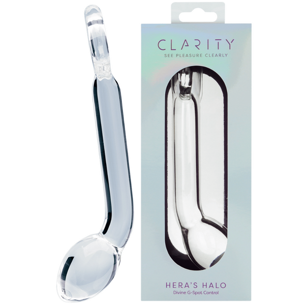 Hera's Halo – 6 Inch Handblown Borosilicate Glass Dildo > Glass > Dildos - Tophatter Daily Deals