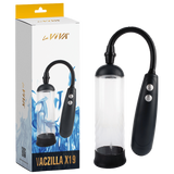 Vaczilla X19 Cylinder (Clear) – USB Rechargeable Penis Pump with Silicone Sleeve and Ring > Pumps > Penis Pumps - Tophatter Daily Deals