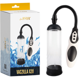 Vaczilla X20 Rechargeable Penis Pump with Silicone Sleeve and Penis Ring - 8 Intensity Levels Penis Pump > Pumps > Penis Pumps Electric - Tophatter Daily Deals