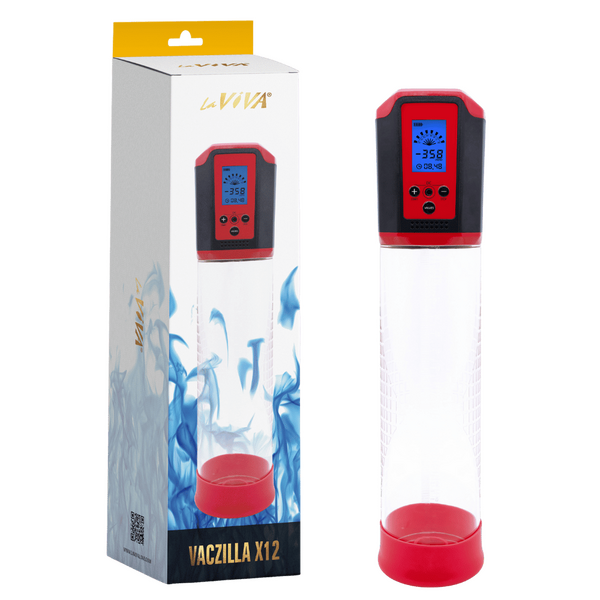 Vaczilla X12 USB Electronic Penis Pump – 7.9 Inch Phthalates Free Rechargeable Penis Pump > Pumps > Penis Pumps Electric - Tophatter Daily Deals