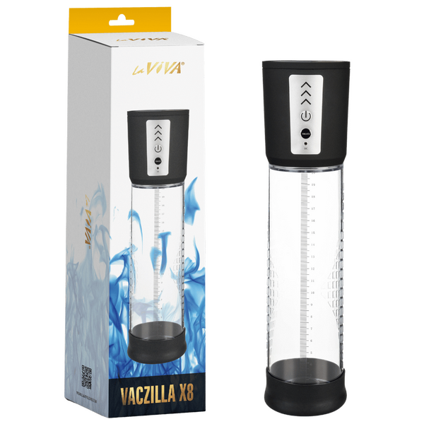 Vaczilla X8 USB Electronic Penis Pump – 3 Adjustable Pressure Levels Phthalates-Free > Pumps > Penis Pumps Electric - Tophatter Daily Deals