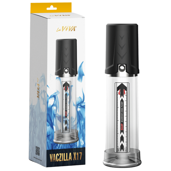 Vaczilla X17 Warrior – Easy-Use Cylinder Pump with Silicone Sleeve and Penis Ring > Pumps > Penis Pumps Electric - Tophatter Daily Deals