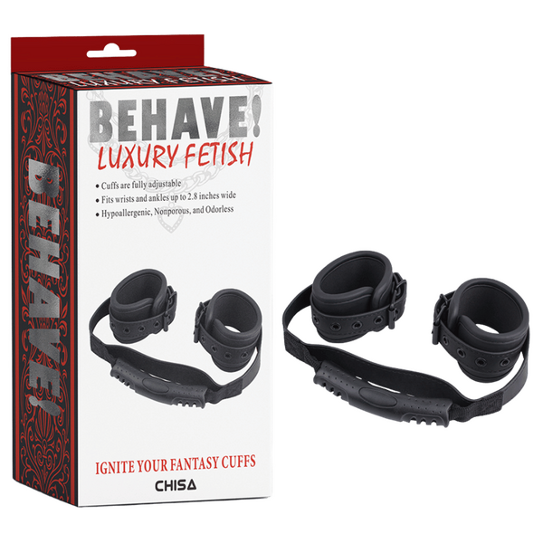 Ignite Your Fantasy Cuffs – Fully Adjustable Metal Hook Restraint Cuffs > Bondage Gear > Restraints - Tophatter Daily Deals