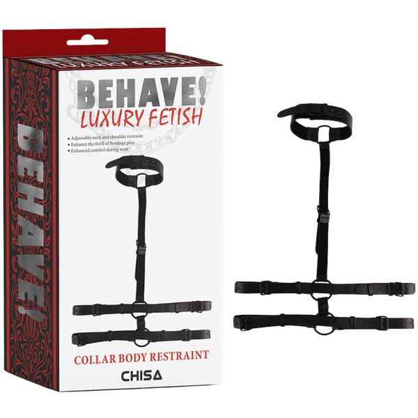Collar Body Restraint – Adjustable Bondage Restraint > Bondage Gear > Collars & Leashes - Tophatter Daily Deals