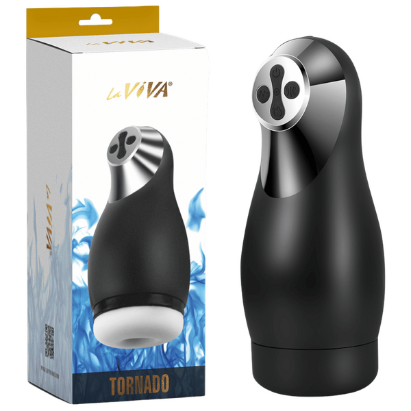 Laviva Tornado – 212mm Suction and Vibration Stroker > Sex Toys For Men > Masturbators > Vibrating - Tophatter Daily Deals