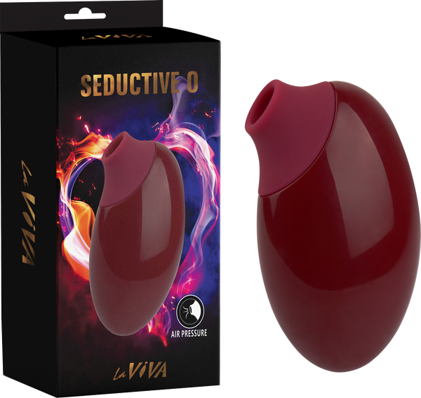 Laviva Seductive O – Silicone Air Pulse Clitoral Stimulator > Sex Toys For Ladies > Air Pulsation - Tophatter Daily Deals