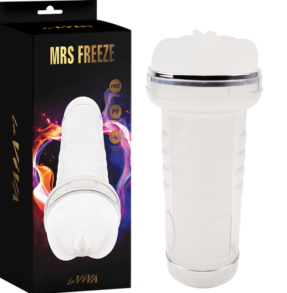 Laviva Mrs Freeze – Realistic Feel Masturbator Sleeve for Men > Sex Toys For Men > Masturbators > Vibrating - Tophatter Daily Deals