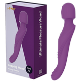 Laviva Tapping and Vibrating Wand – Luxury 10.35 Inch Wand Vibrator > Sex Toys > Massage Wands - Tophatter Daily Deals