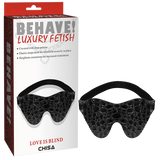 Love Is Blind Drop Pattern – Adjustable Elastic Strap Sensation Enhancer > Bondage Gear > Blindfolds - Tophatter Daily Deals