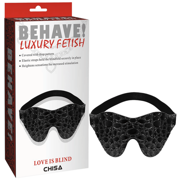 Love Is Blind Drop Pattern – Adjustable Elastic Strap Sensation Enhancer > Bondage Gear > Blindfolds - Tophatter Daily Deals