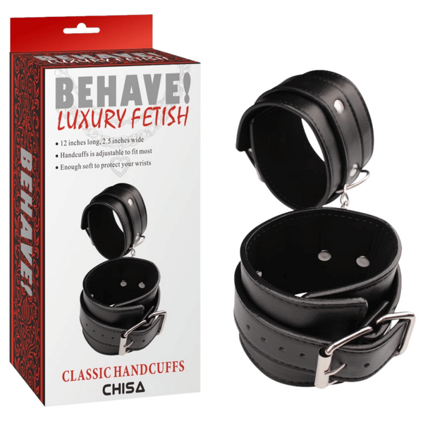Classic Hand Cuffs – Adjustable Metal Hook Restraint Accessory > Bondage Gear > Handcuffs - Tophatter Daily Deals