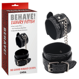 Be Good Wrist Cuffs – Fully Adjustable Metal Hook Restraints Bondage Accessory > Bondage Gear > Restraints - Tophatter Daily Deals