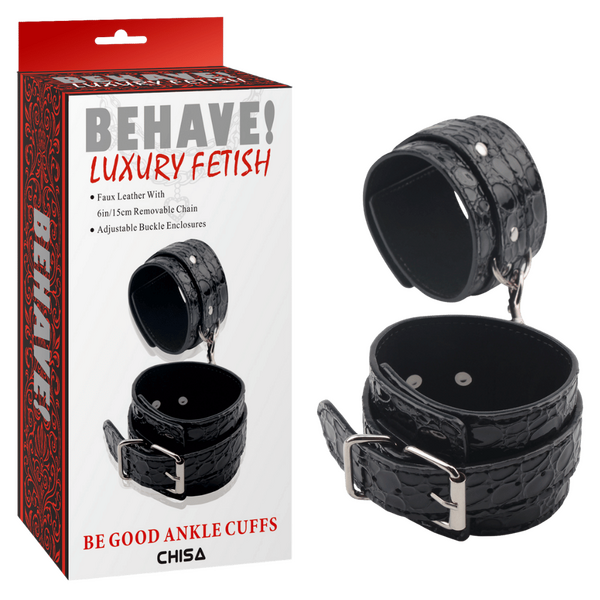 Be Good Ankle Cuffs – Adjustable Bondage Ankle Cuffs > Bondage Gear > Restraints - Tophatter Daily Deals